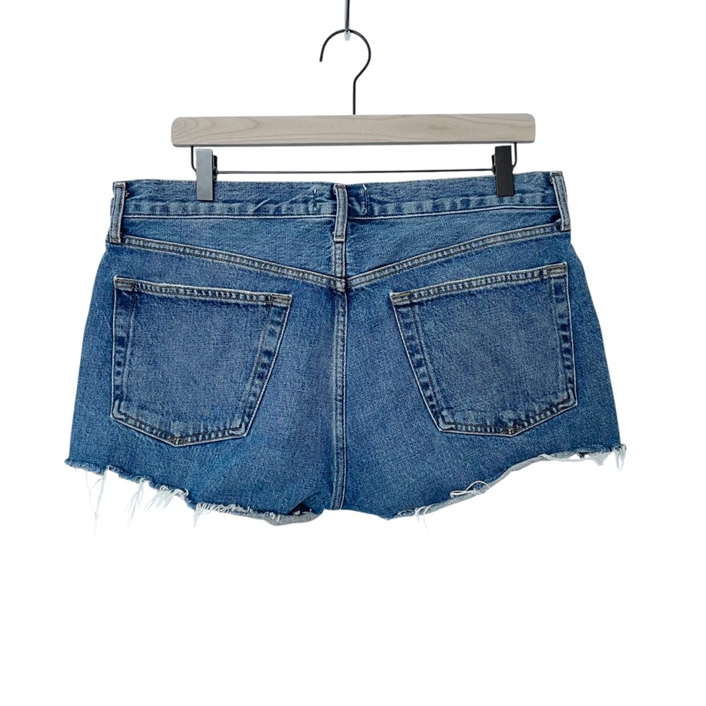 AGOLDE Parker Vintage Cutoff Denim Shorts - Excellent Pre-Loved Condition, 30 - Picture 7 of 16